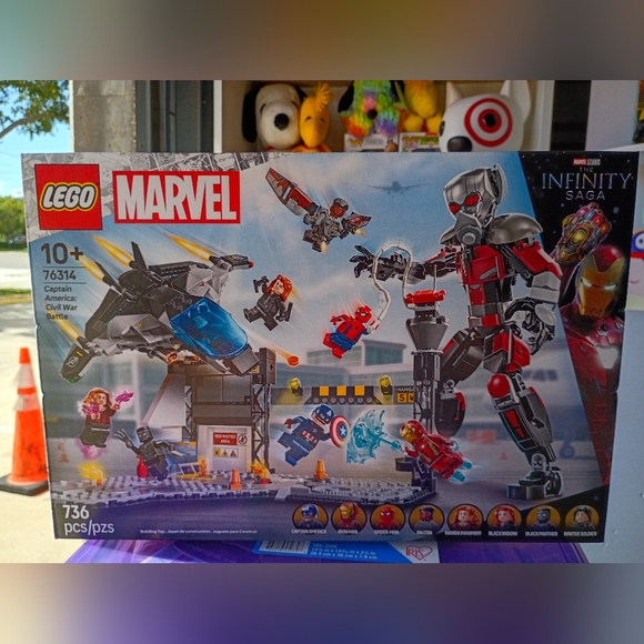 LEGO Super Heroes: Captain America: Civil War Action Battle (76314)